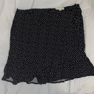 flower printed skirt